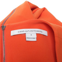 Diane Von Furstenberg Robe « Carrie » à Orange