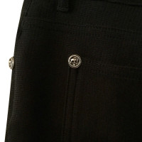 Chanel Paio di Pantaloni in Cotone in Nero