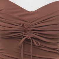 La Perla Robe en marron