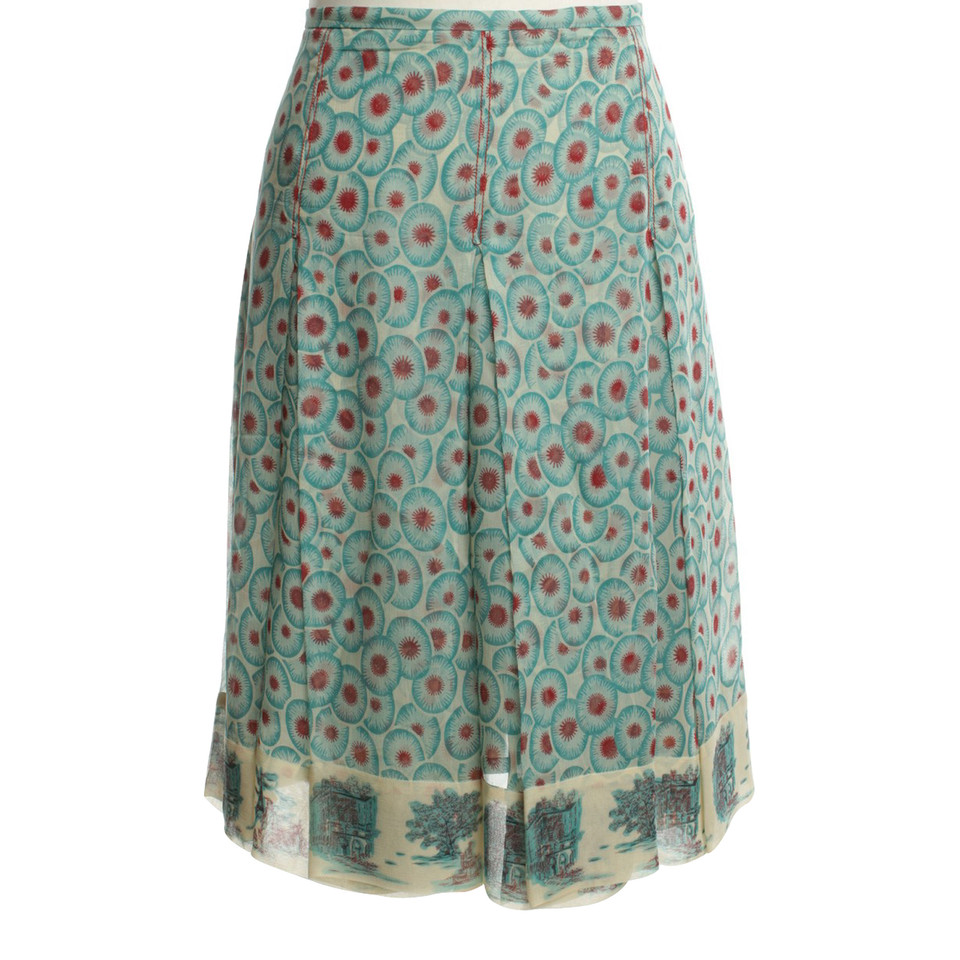 Hermès skirt made of silk