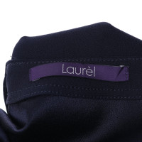 Laurèl Dark blue dress with belt