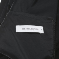 René Lezard Dress Wool in Black