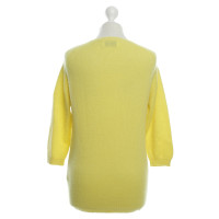 Allude Cashmere sweaters in yellow