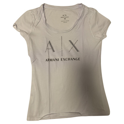 Armani Exchange Top en Blanc