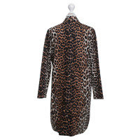 Ganni Manteau à motif léopard
