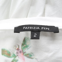 Patrizia Pepe Capispalla in Cotone in Bianco