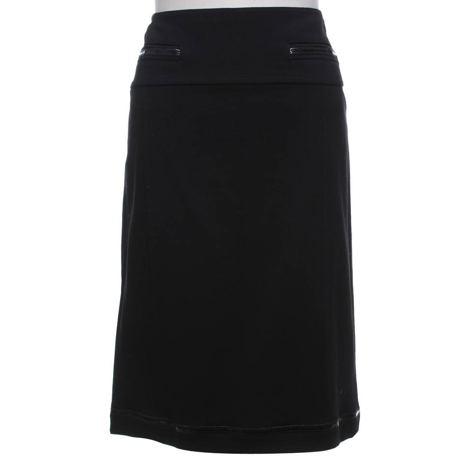 Basler Jersey skirt in black