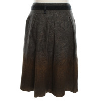 Strenesse Blue Wool skirt in Brown