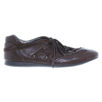 Hogan Sneakers in brown leather