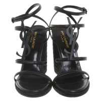 Saint Laurent Chaussures compensées en Noir