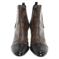 Louis Vuitton Ankle boots from Monogram Canvas