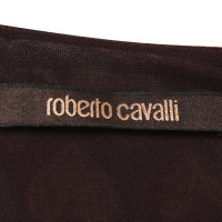 Roberto Cavalli Top con stampa motivo
