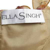 Ella Singh Bandeau-Top mit Print-Motiv