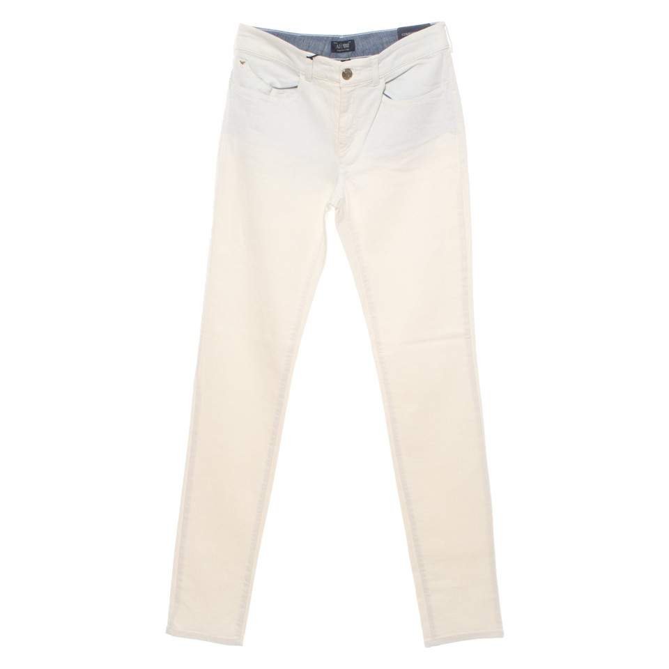 Armani Jeans in Cotone in Crema