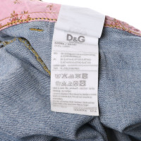 D&G Jeansrock im Used-Look