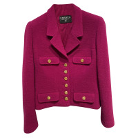 Chanel Giacca/Cappotto in Lana in Fucsia