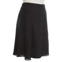 Giorgio Armani Silk skirt in black