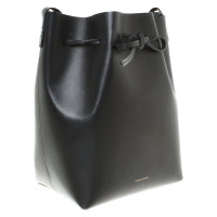 Mansur Gavriel Handtasche aus Leder in Schwarz