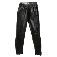 Maje Leather pants in black