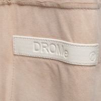 Drome Nude colored leather coat