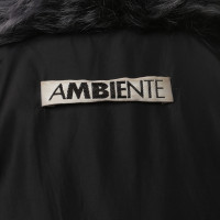 Ambiente Coat met kraag van schapenvacht 