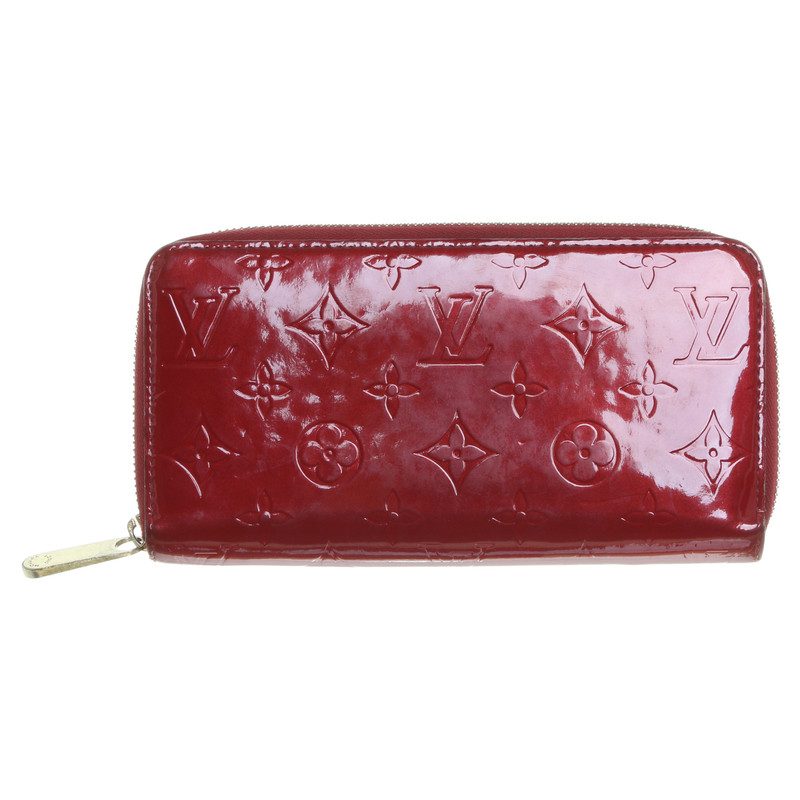 Louis Vuitton Patent leather wallet in red - Buy Second hand Louis ...