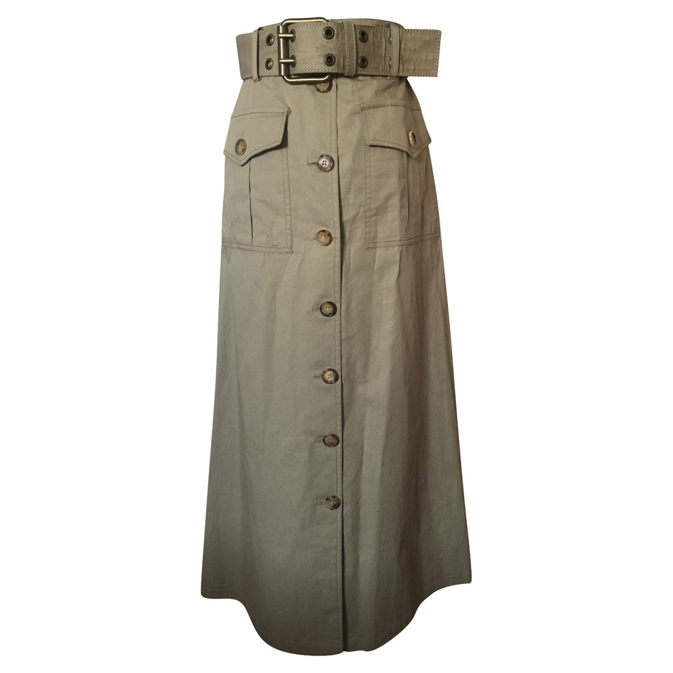 Michael Kors Skirt Cotton in Khaki