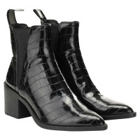 Steve Madden Ankle boots Patent leather in Black