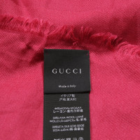 Gucci Schal/Tuch in Fuchsia