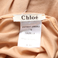 Chloé Oberteil aus Baumwolle in Nude