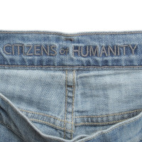 Citizens Of Humanity jean délavés en bleu