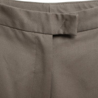 Costume National Wool trousers in Taupe