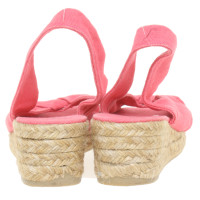 Castañer Chaussures compensées en Rose/pink