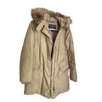 Woolrich Giacca/Cappotto in Cotone in Beige