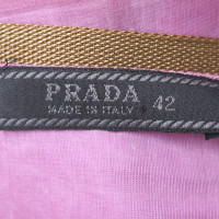 Prada skirt with leather hem