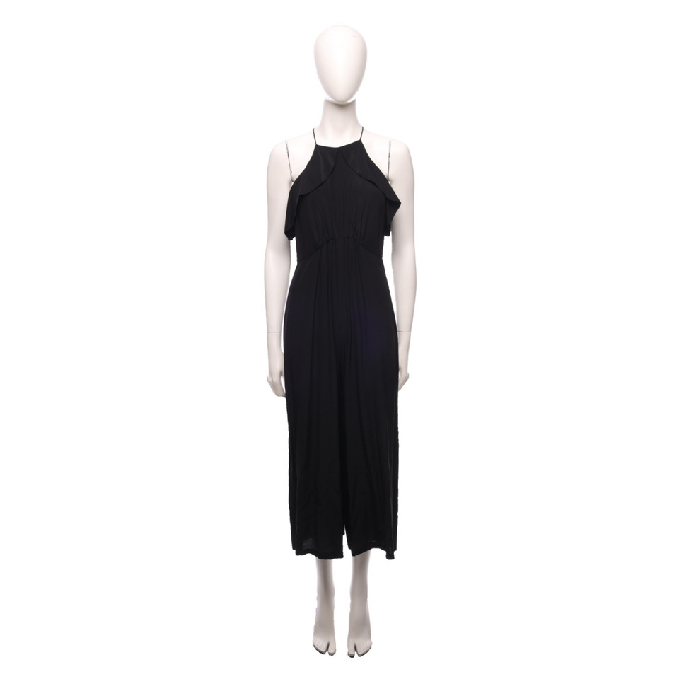 Zimmermann Kleid aus Seide in Schwarz