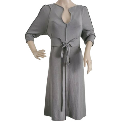 Veronique Leroy Kleid aus Viskose in Grau