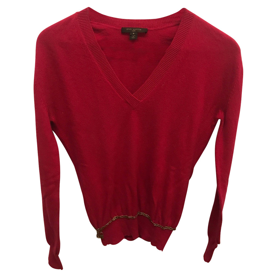 Louis Vuitton Knitwear Cashmere in Fuchsia