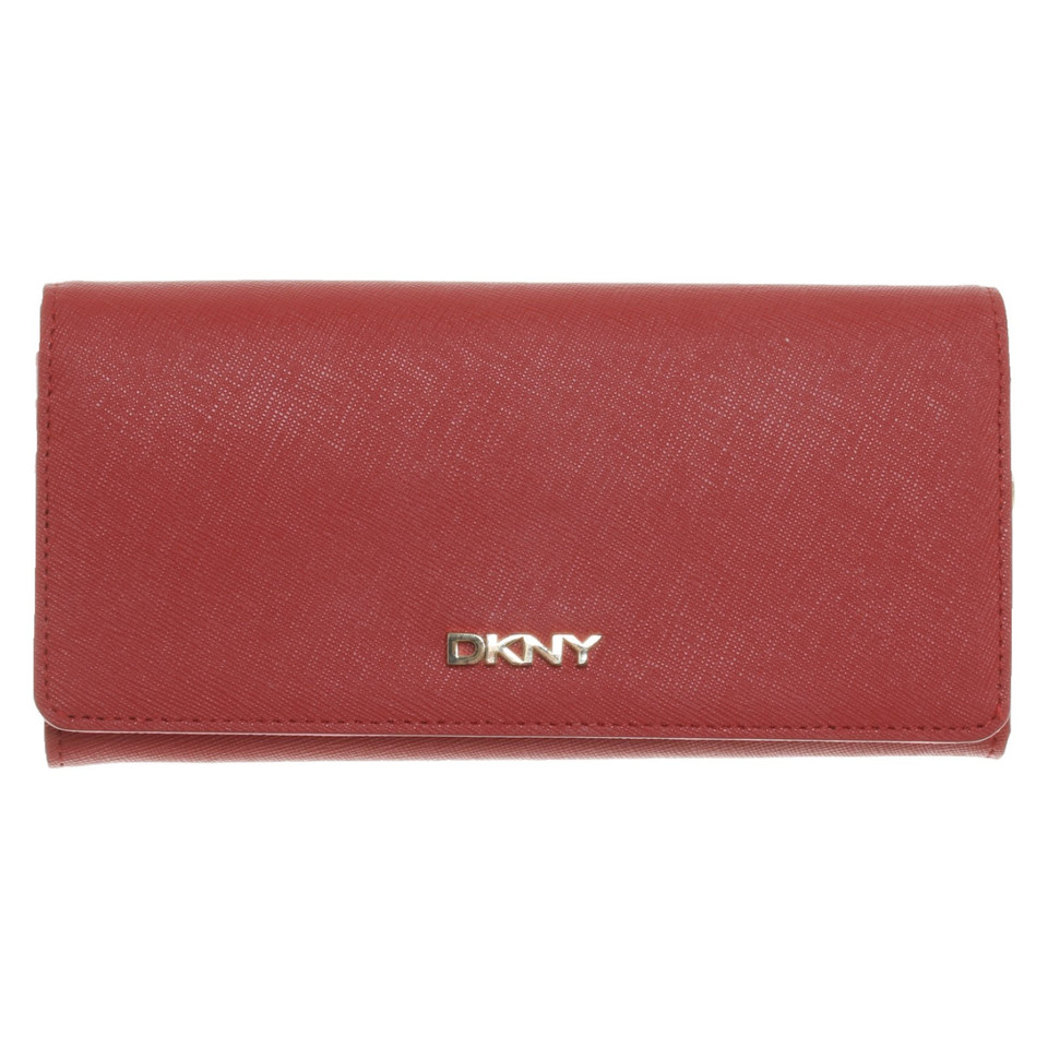 Dkny Wallet in red / pink