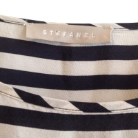 Stefanel Silk dress with stripes