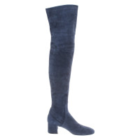 Agl Stiefel aus Leder in Blau