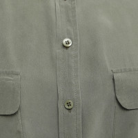 Equipment Silk blouse in khaki
