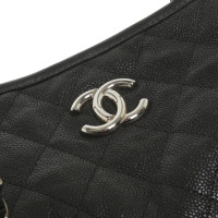 Chanel Shopper Leather in Black