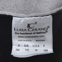 Luisa Cerano Pull en bleu / gris