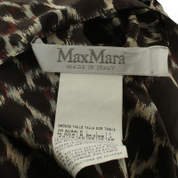 Max Mara Robe avec imprimé léopard