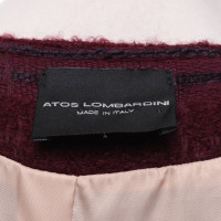 Atos Lombardini Jacket/Coat in Bordeaux