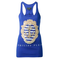 Philipp Plein Tank top with motif embroidery