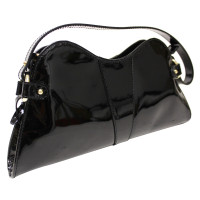 Fendi Shopper Patent leather in Black