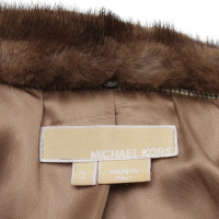Michael Kors Manteau avec garniture en fourrure