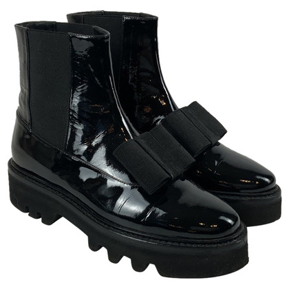 Walter Steiger Ankle boots Patent leather in Black